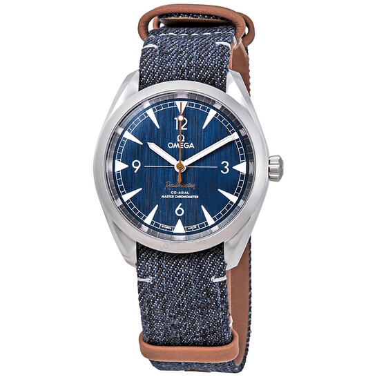 Omega Railmaster Automatic Blue Jeans Dial Men’s Watch 220.12.40.20.03.001