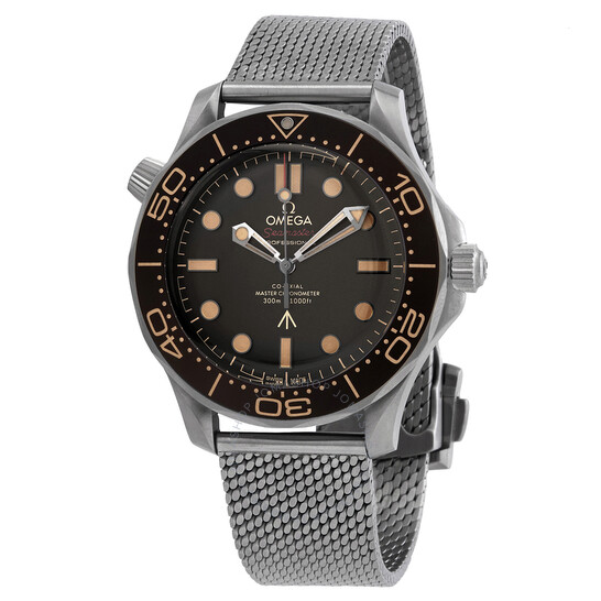 Omega Seamaster “007 Edition” “No Time To Die” Brown Dial Men’s Watch 210.90.42.20.01.001