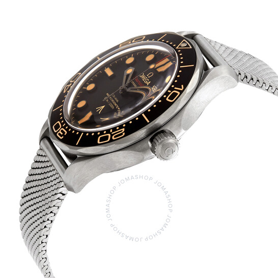 Omega Seamaster “007 Edition” “No Time To Die” Brown Dial Men’s Watch 210.90.42.20.01.001