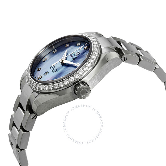 Omega Seamaster Aqua Terra Automatic Chronometer Diamond Ladies Watch 231.15.34.20.57.002