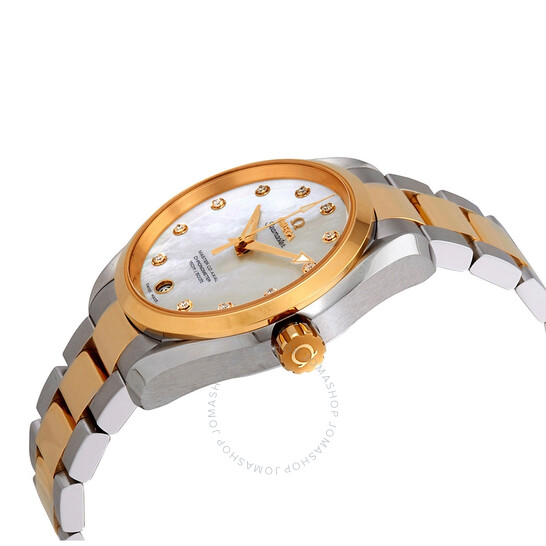 Omega Seamaster Aqua Terra Automatic Chronometer Diamond Ladies Watch 231.20.39.21.55.004