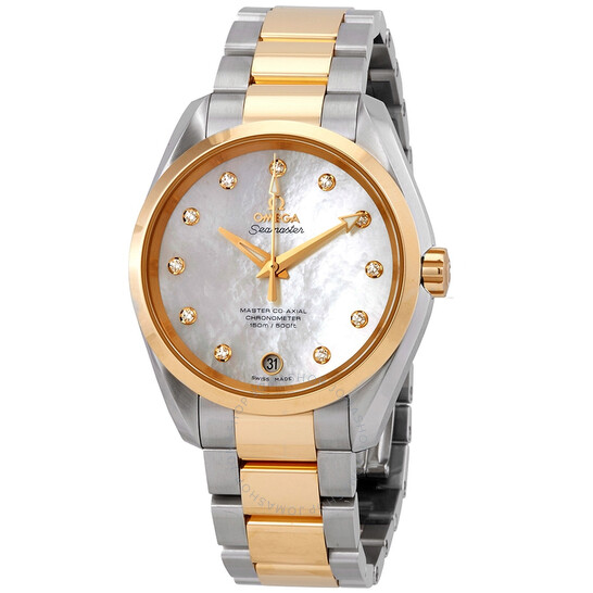 Omega Seamaster Aqua Terra Automatic Chronometer Diamond Ladies Watch 231.20.39.21.55.004