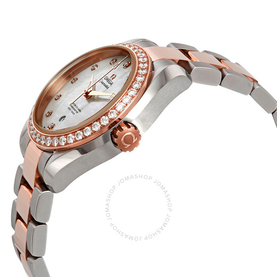 Omega Seamaster Aqua Terra Automatic Chronometer Diamond Ladies Watch 23125342055005