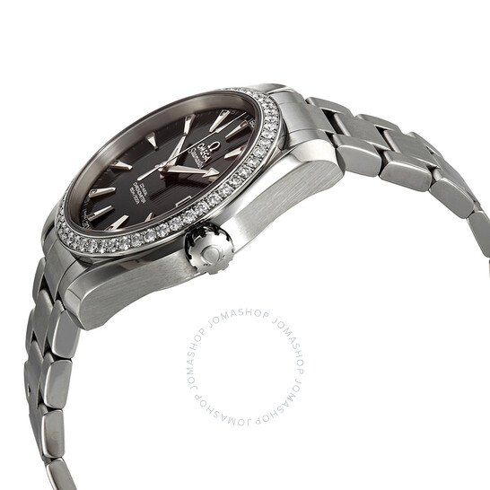 Omega Seamaster Aqua Terra Automatic Diamond Black Dial Unisex Watch 231.15.39.21.51.001