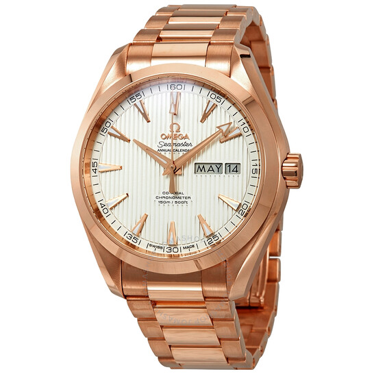 Omega Seamaster Aqua Terra Automatic Men’s 18kt Rose Gold 43 mm Watch 231.50.43.22.02.002