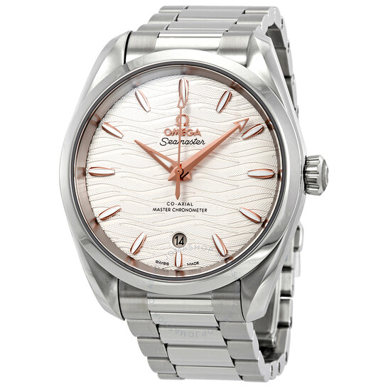 Omega Seamaster Aqua Terra Automatic Opaline Silvery Dial Men’s Watch 220.10.38.20.02.002