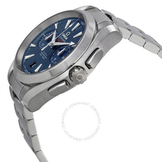 Omega Seamaster Aqua Terra Chronograph GMT Automatic Chronometer Blue Dial Men’s Watch 231.10.43.52.03.001