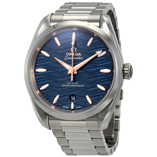 Omega Seamaster Aqua Terra Co-Axial Master Chronometer Automatic Blue Dial Men’s Watch 220.10.38.20.03.002