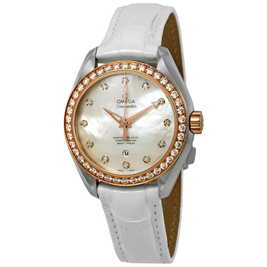 Omega Seamaster Aqua Terra Diamond Ladies Watch 231.28.34.20.55.003