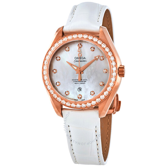 Omega Seamaster Aqua Terra Diamond Ladies Watch 231.58.34.20.55.003