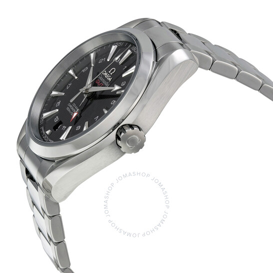 Omega Seamaster Aqua Terra GMT Automatic Black Dial Stainless Steel Men’s Watch 231.10.43.22.01.001