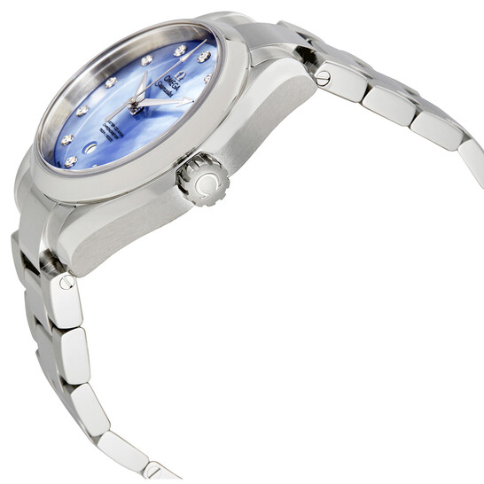 Omega Seamaster Aqua Terra Lavender Mother of Pearl Dial Ladies Watch 231.10.34.20.57.002