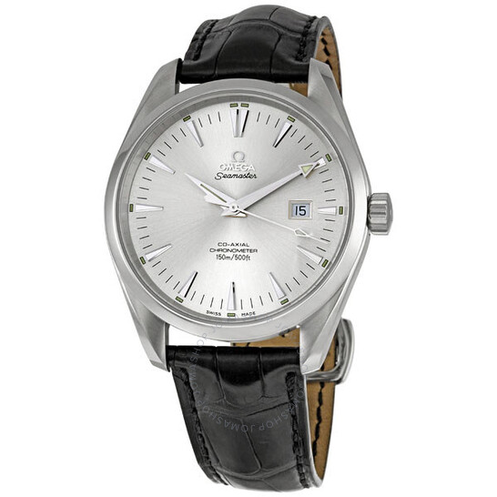 Omega Seamaster Aqua Terra Leather Strap Men’s Watch 2802.30.31