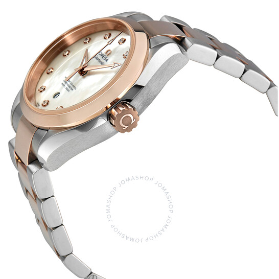 Omega Seamaster Aqua Terra Mother of Pearl Dial Automatic Ladies Watch 231.20.34.20.55.001