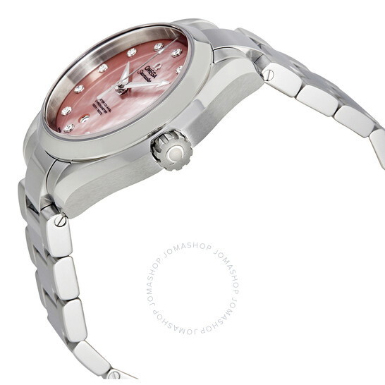 Omega Seamaster Aqua Terra Pink Mother of Pearl Dial Ladies Watch 231.10.34.20.57.003