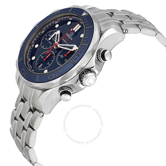 Omega Seamaster Chronograph Automatic Chronometer Blue Dial Men’s Watch 212.30.44.50.03.001