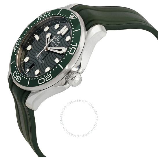 Omega Seamaster Diver Automatic Chronometer Green Dial Men’s Watch 210.32.42.20.10.001