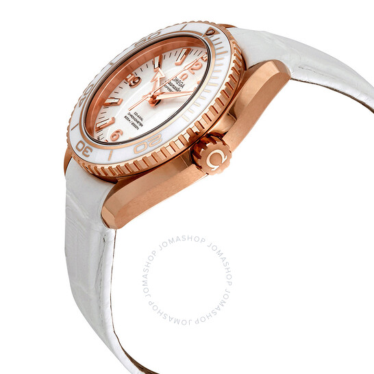 Omega Seamaster Planet Ocean 18kt Rose Gold Automatic Chronometer Ladies Watch 23263382004001