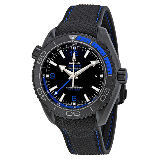 Omega Seamaster Planet Ocean Automatic Batman Bezel Men’s Watch 215.92.46.22.01.002