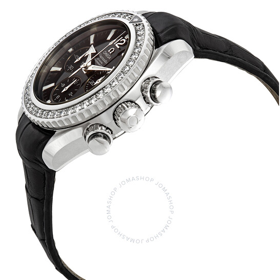 Omega Seamaster Planet Ocean Chronograph Automatic Diamond Ladies Watch 222.18.38.50.01.001