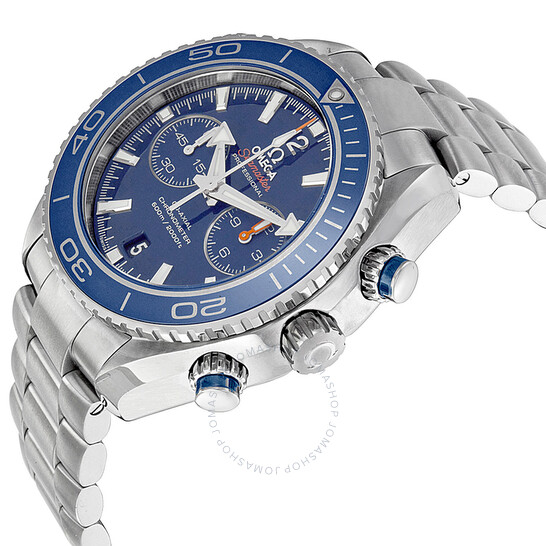 Omega Seamaster Planet Ocean Titanium 600M Chronograph Automatic Blue Dial Men’s Watch 232.90.46.51.03.001