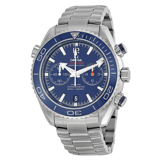 Omega Seamaster Planet Ocean Titanium 600M Chronograph Automatic Blue Dial Men’s Watch 232.90.46.51.03.001