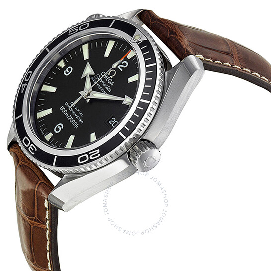 Omega Seamaster Plant Ocean Black Dial Automatic Leather Men’s Watch 2901.50.37