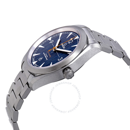 Omega Seamaster Railmaster Automatic Chronometer Blue Dial Men’s Watch 220.10.40.20.03.001