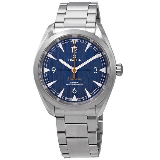 Omega Seamaster Railmaster Automatic Chronometer Blue Dial Men’s Watch 220.10.40.20.03.001