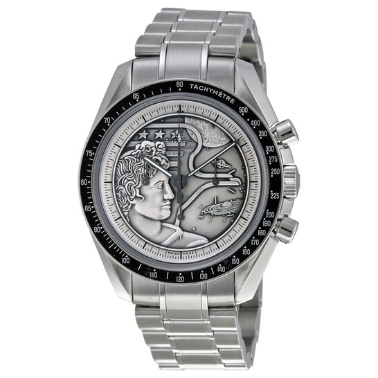 Omega Speedmaster Apollo XVII Silver Embossed Dial Men’s Watch 311.30.42.30.99.002