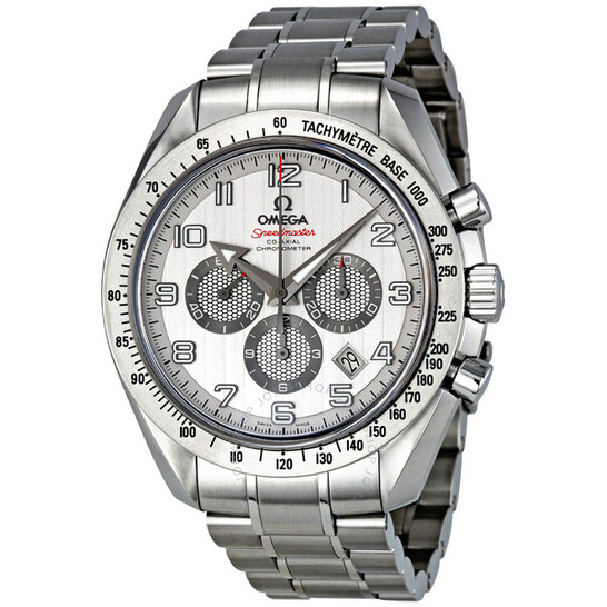 Omega Speedmaster Broad Arrow Silver Dial Chronograph Men’s Watch 321.10.44.50.02.001