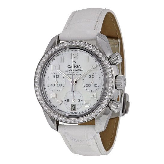 Omega Speedmaster Chronograph 38 mm Diamond Ladies Watch 324.18.38.40.05.001