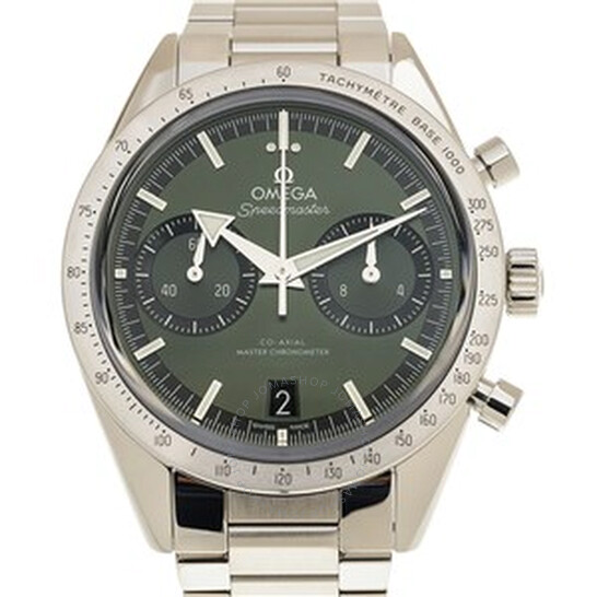 Omega Speedmaster Chronograph Hand Wind Green Dial Men’s Watch 332.10.41.51.10.001