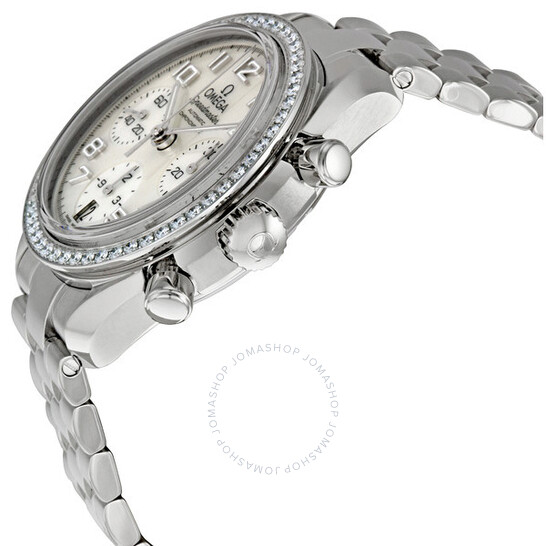 Omega Speedmaster Diamond Bezel Automatic Chronograph Ladies Watch 324.15.38.40.05.001