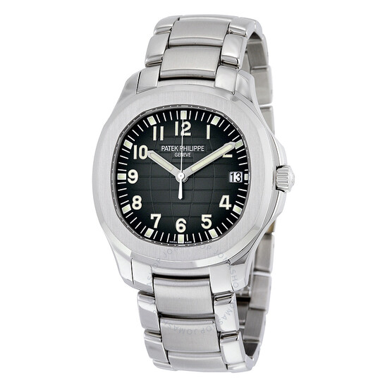 Patek Philippe Aquanaut Black Dial Stainless Steel Automatic Men’s Watch 5167-1A