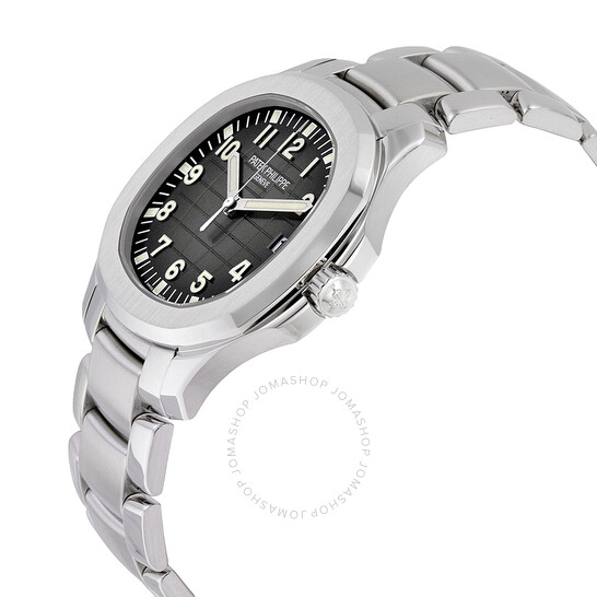 Patek Philippe Aquanaut Black Dial Stainless Steel Automatic Men’s Watch 5167-1A