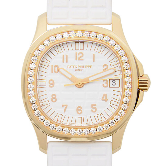 Patek Philippe Aquanaut Luce Automatic Diamond White Dial Ladies Watch 5068R-010