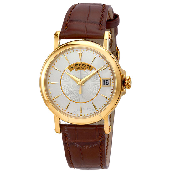 Patek Philippe Calatrava Automatic Opaline Dial 18 kt Yellow Gold Men’s Watch 5153J