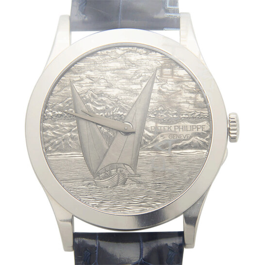 Patek Philippe Calatrava “Breeze and Storm” Automatic Silver Dial Men’s Watch 5089G-015