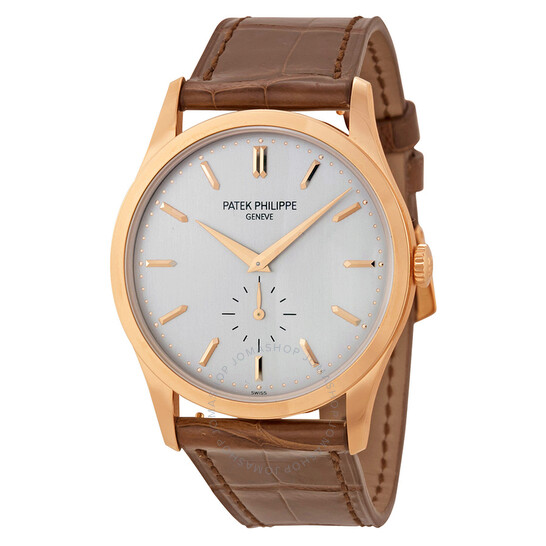 Patek Philippe Calatrava Opaline Dial 18K Rose Gold Men’s Watch 5196R-001