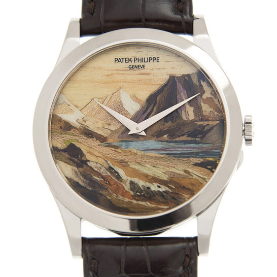 Patek Philippe Calatrava Swiss Alps / Lac d’Emosson Automatic Unisex Watch 5089G-060