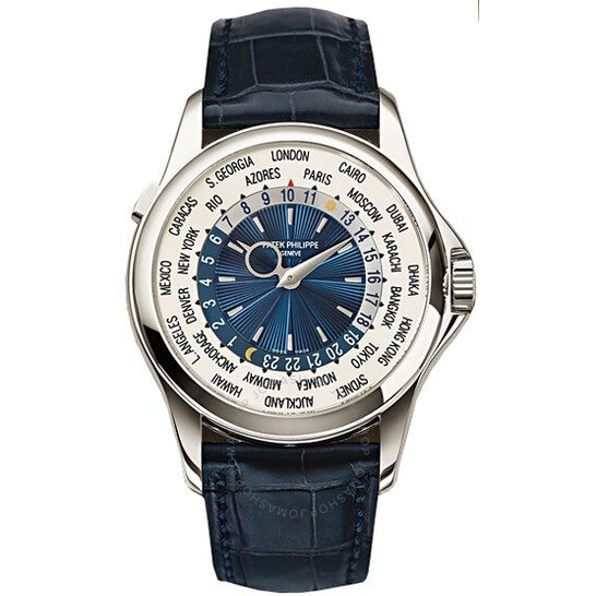 Patek Philippe Complications Automatic GMT Blue and Dial Men’s Watch 5130P-020