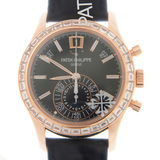 Patek Philippe COMPLICATIONS Black Dial Unisex Watch 5961R-001