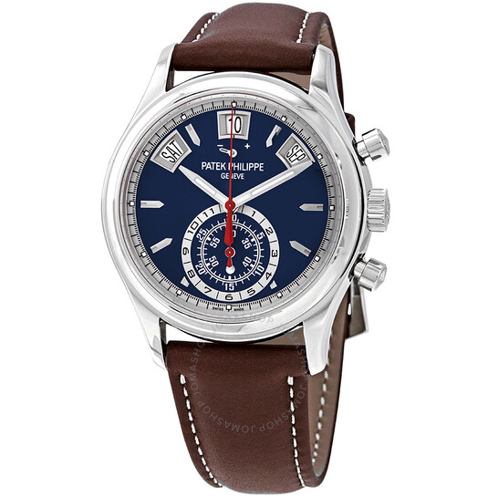 Patek Philippe Complications Chronograph Automatic Blue Dial Men’s Watch 5960-01G