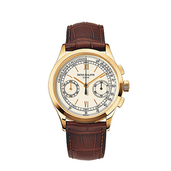 Patek Philippe Complications Chronograph Opaline White Dial Men’s Watch 5170J-001