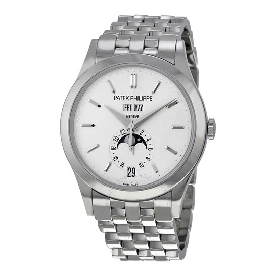 Patek Philippe Complications White and Grey Dial Men’s Watch 5130/1G-011