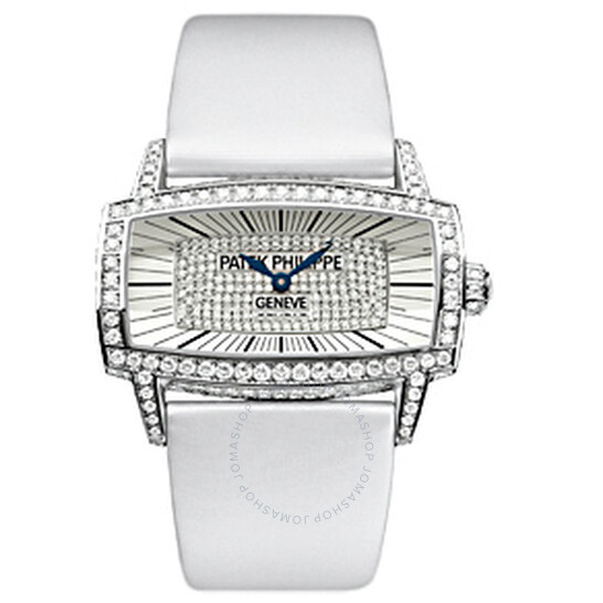 Patek Philippe Gondolo Gemma White Gold Ladies Watch 4982G