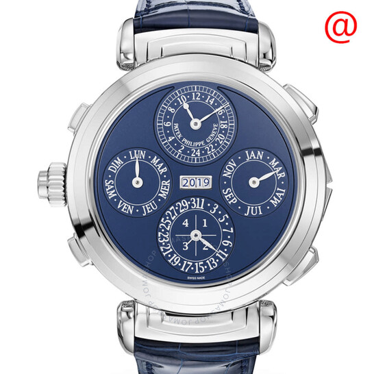 Patek Philippe Grand Complications Hand Wind Blue Dial Men’s Watch 6300G-010