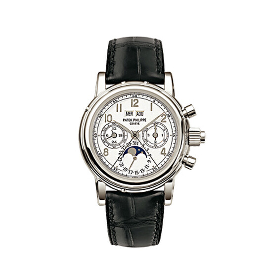 Patek Philippe Grand Complications Perpetual Calendar Split-Second Chronograph Men’s Watch 5004P-033