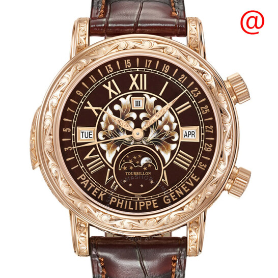 Patek Philippe Grand Complications Perpetual Chronograph Salmon Dial Men’s Watch 5270P-001